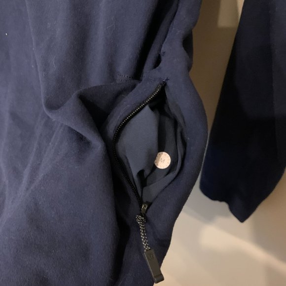 Men's navy blue running shirt - Lululemon - Picture 3 of 4